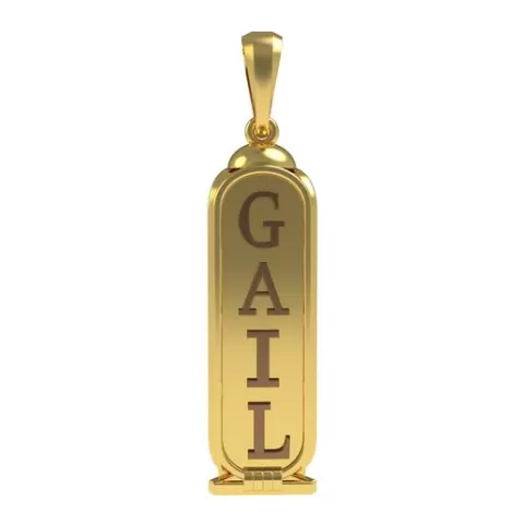 Triple Sided Egyptian Pendant