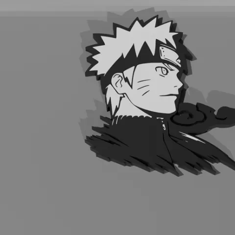 Naruto Art - Wall Art Multicolor