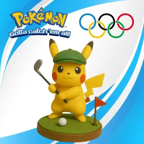 Pikachu olympic golf