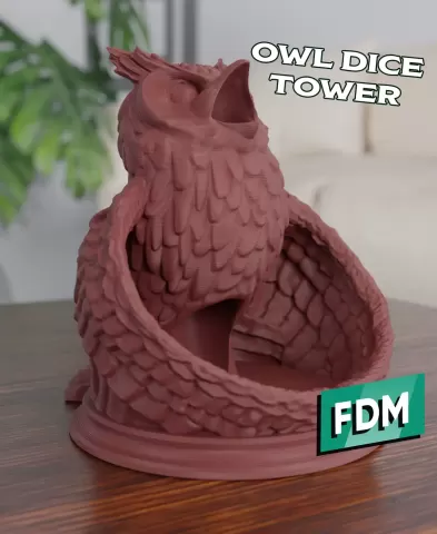 RPG - Owl Dice Tower