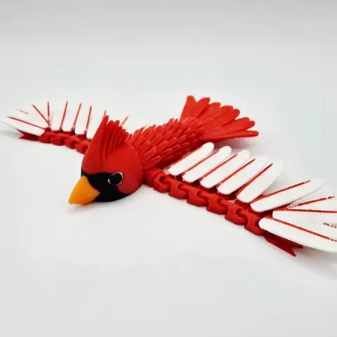 Flexi Cardinal & Blue Jay Pocket Pets Bundle by Fillifuu