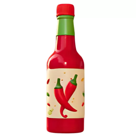Spicy Chili Sauce Bottle