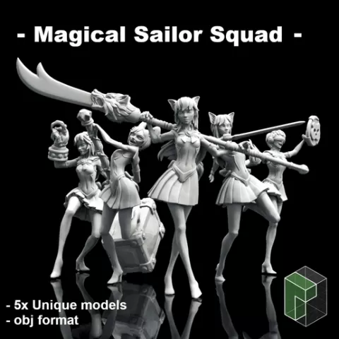 Magic Sailor Squad (unsupported)