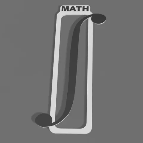 Separator with integral - Bookmark