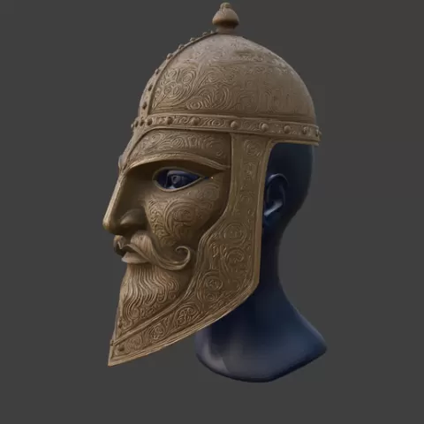 Byzantine Masked Helmet