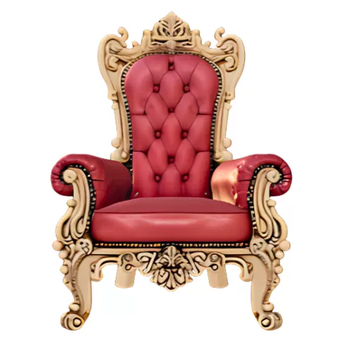 Gilded King's Chair