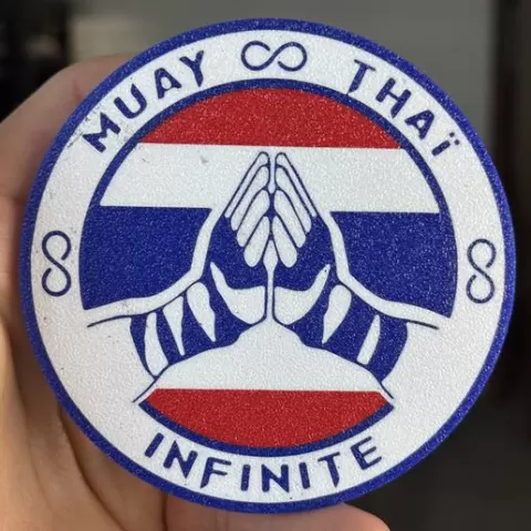 Muay Thai coaster