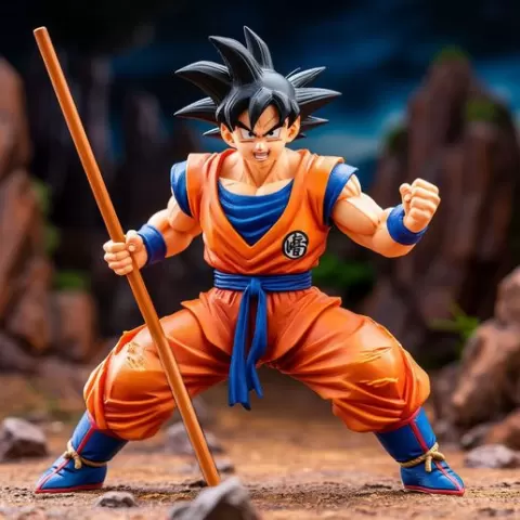 Son Goku in Super Saiyan form