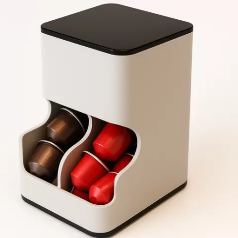 Coffee capsule organizer