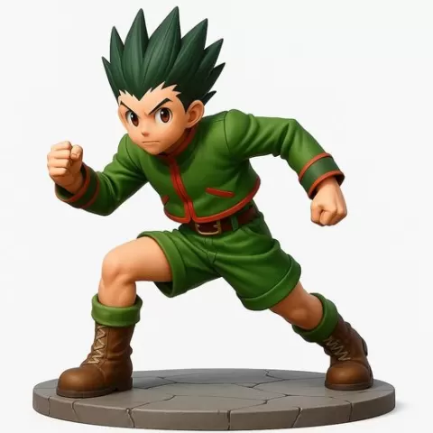 Gon Freecss in - Hunter x Hunter style