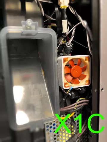 Bambu X1 X1C P1P Fan Duct