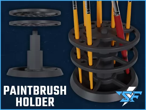 Paintbrush Holder