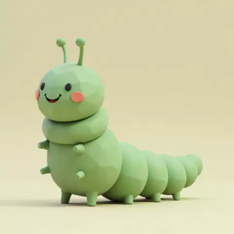 Happy Caterpillar 🐛🌈