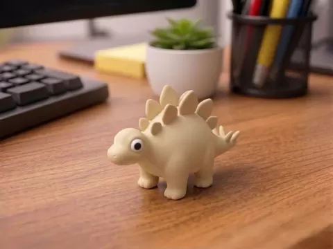 Desktop Dino Park_Stegosaurus