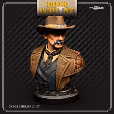 Space Sheriff (Bust) by SKADI