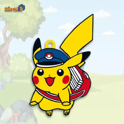 PIKACHU LETTER CARRIER KEYCHAIN
