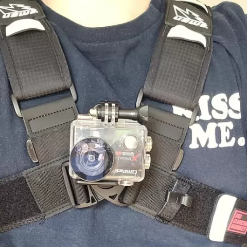Gopro chest mount for USWE hydration pack