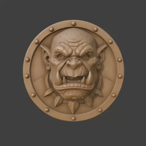 Ork Cape Button