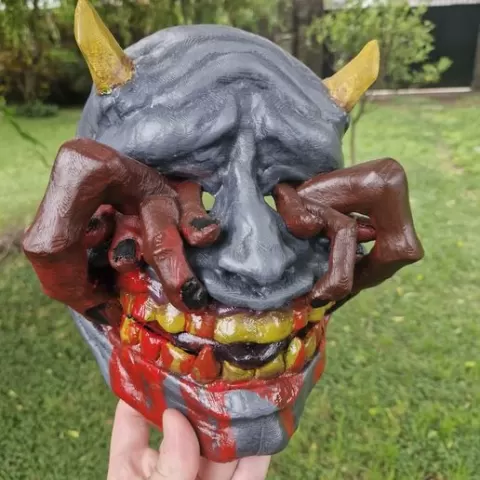 Blind Demon mask