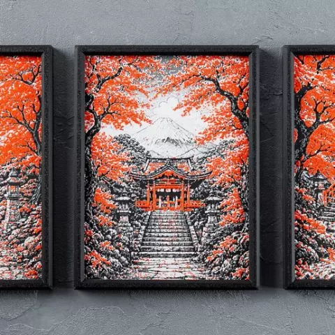 Sakura Bloom Wall Art