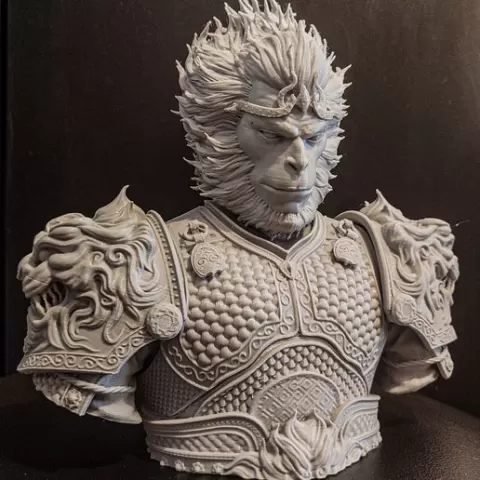 Monkey king bust
