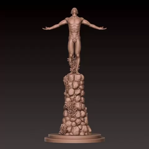 The Oblation Statue V02