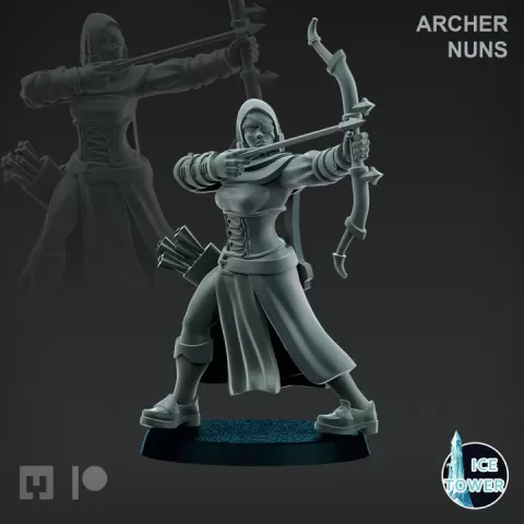 Archer Nuns 3 by Ice Tower