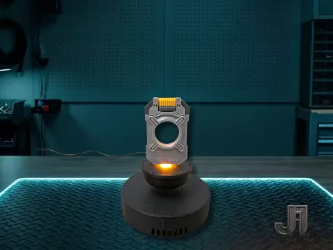 Cortana Levitating AI Chip-Halo Inspired