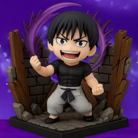 Toji Fushiguro Mini Figure | Inspired by Jujutsu Kaisen