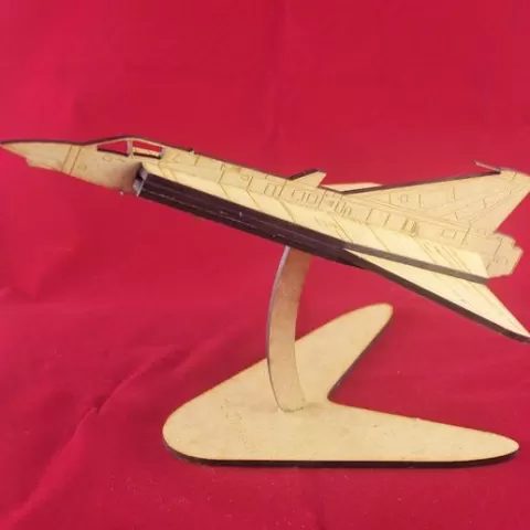 Laser Cut - 1/72 Scale - SAAB Draken