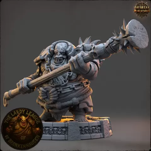 Skarn Greaselthump - The Lardy League of Bronkenhausen by Daybreak Miniatures