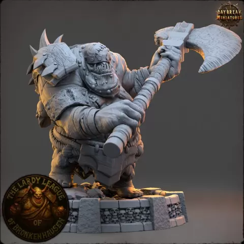 Harkus the Wretch - The Lardy League of Bronkenhausen by Daybreak Miniatures