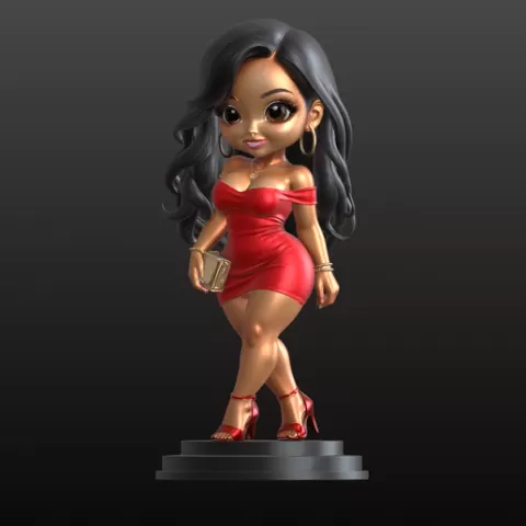 Modern Fashion Doll Figurine Trendy Outfit Collectible Edition 2