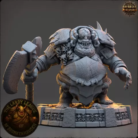 Slopgut Drindle - The Lardy League of Bronkenhausen by Daybreak Miniatures