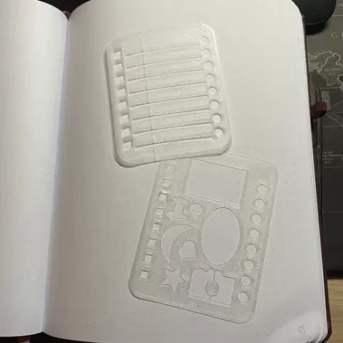 Bullet Journal Stencil