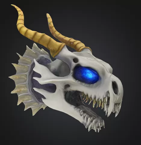 Dragon skeleton