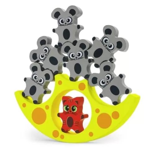 Cat and Mouse Balancer Toy