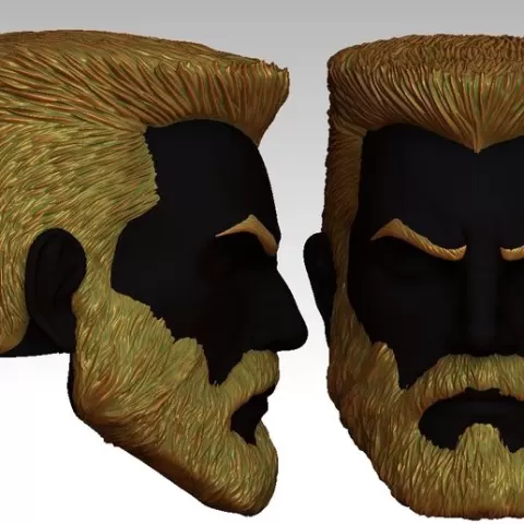 3D HAIR STYLE FOR MAN
