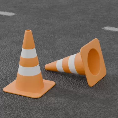 Traffic Cone (Mini)