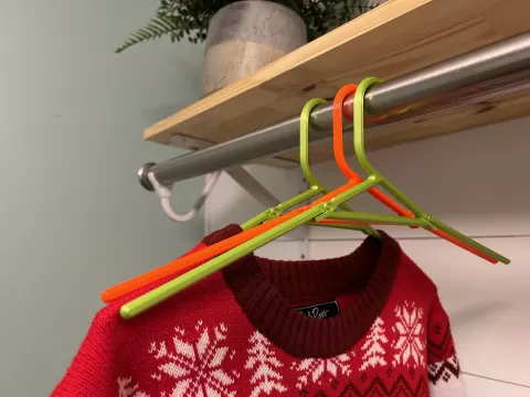 Collapsible Travel Hanger (Print in Place)