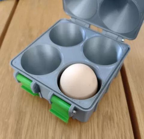 Rugged egg box