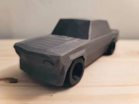 Remastered - Low Poly BMW 2002 Turbo