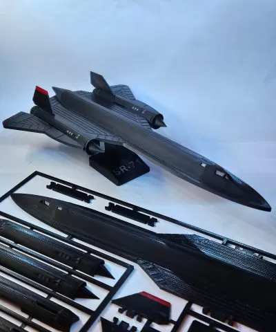 SR-71 Plane Kit Card