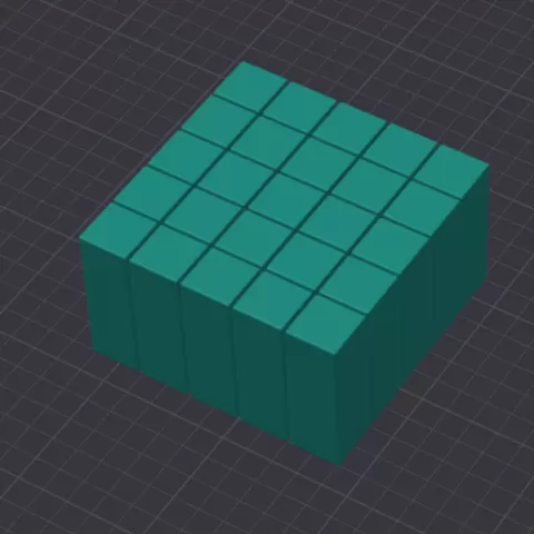 25 section fidget cube