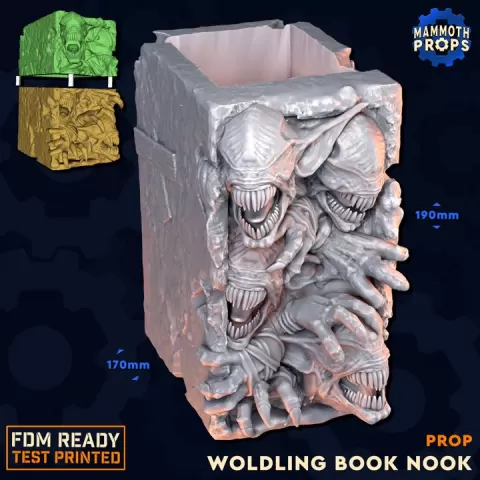 Woldling Booknook by Mammoth Props