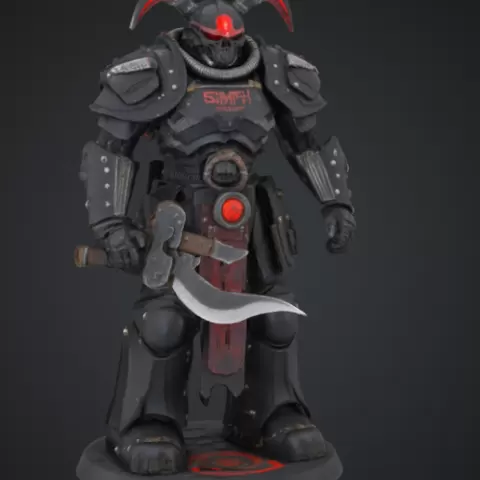 Iron Vulture Intercessor warrior game rpg
