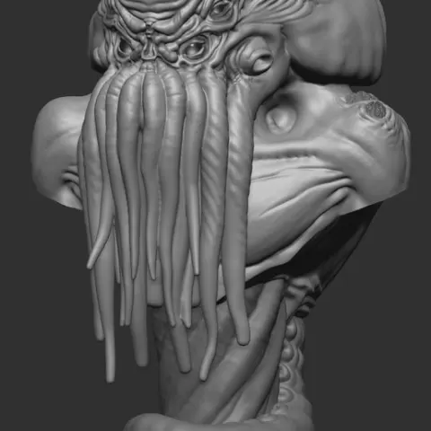 Cthulhu Bust Statue