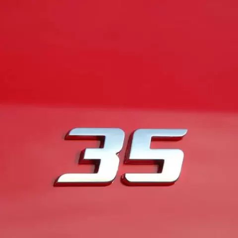 VW Golf 35 Edition Badges