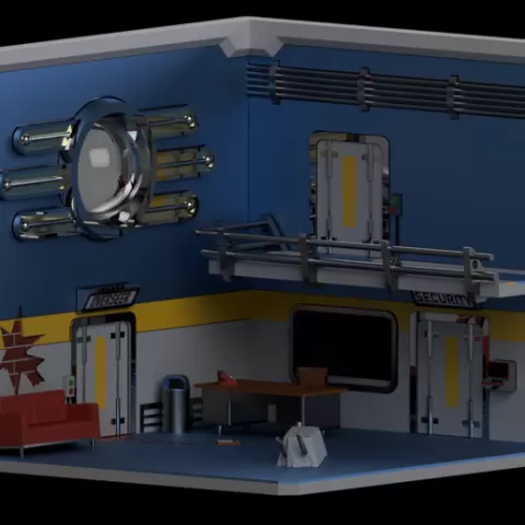 Fallout Vault Diorama