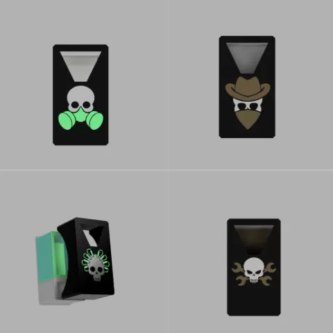 Skull Deck Box Set – Double Model Kit 💀🔧
